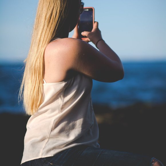 Anthro Cloth & Stone Pink Strappy Tank - Picture 3 of 5